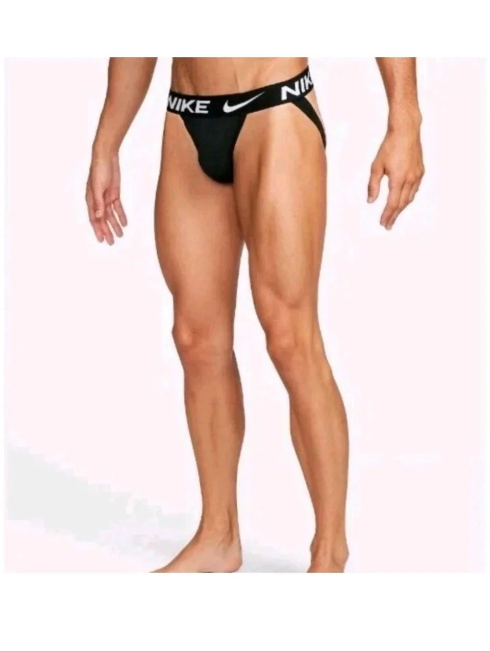 Nike 3 Pack Mens Size 2XL (44-46) Essential Microfiber Jock Strap Underwear